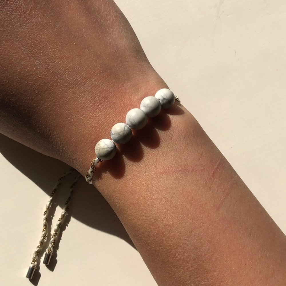 Marble Slide Knot Bracelet
